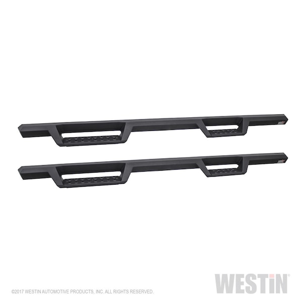 Westin Automotive 15-C F150 SUPERCREW/17-C F250/F350 CREW CAB HDX DROP STEPS - TEXTURED BLACK 56-13945 - main